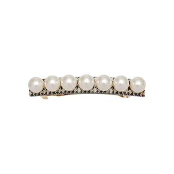 ALEXANDRE DE PARIS Jade Bead 8cm Hair Clip Hair Accessory Headpiece Women's