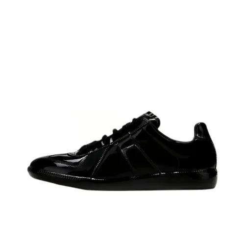 Maison Margiela Replica Skateboard Shoes Men Low-Top Black