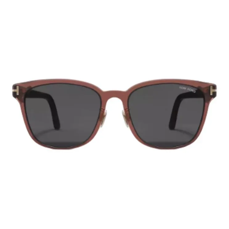 TOM FORD Plate Frame Square Sunglasses Unisex Multicolor-2