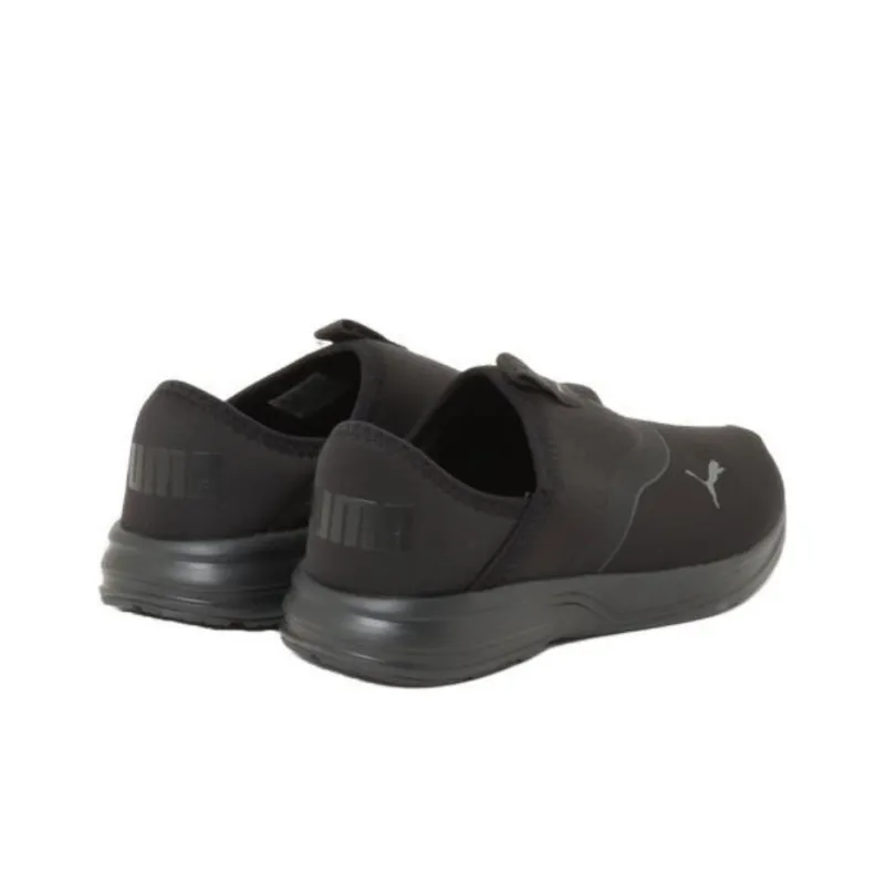 PUMA Comet Anti Slip Wear Resistant Low Top Casual Shoes Unisex Black-4