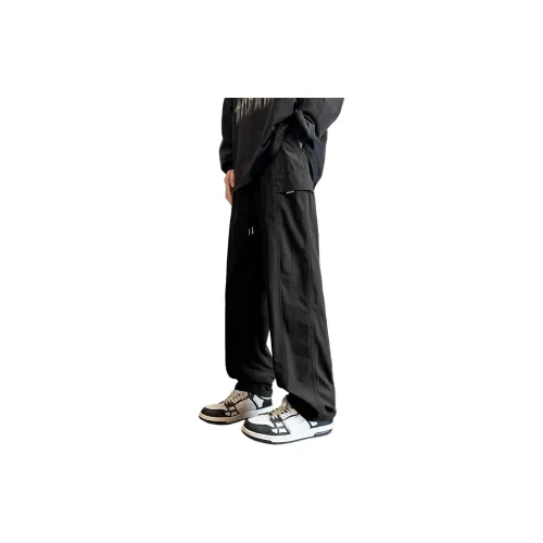 Tonlion Casual Pants Men Black