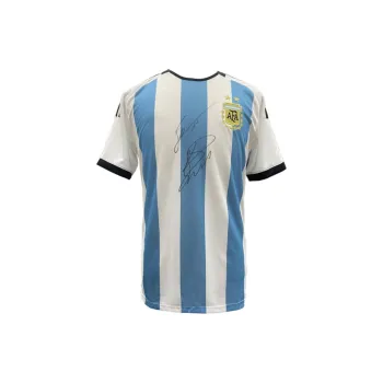 ICONS.com Football Fan Supplies Argentina 2022 Qatar World Cup Jersey 2 Star Limited Edition 2022 Champion Collectible