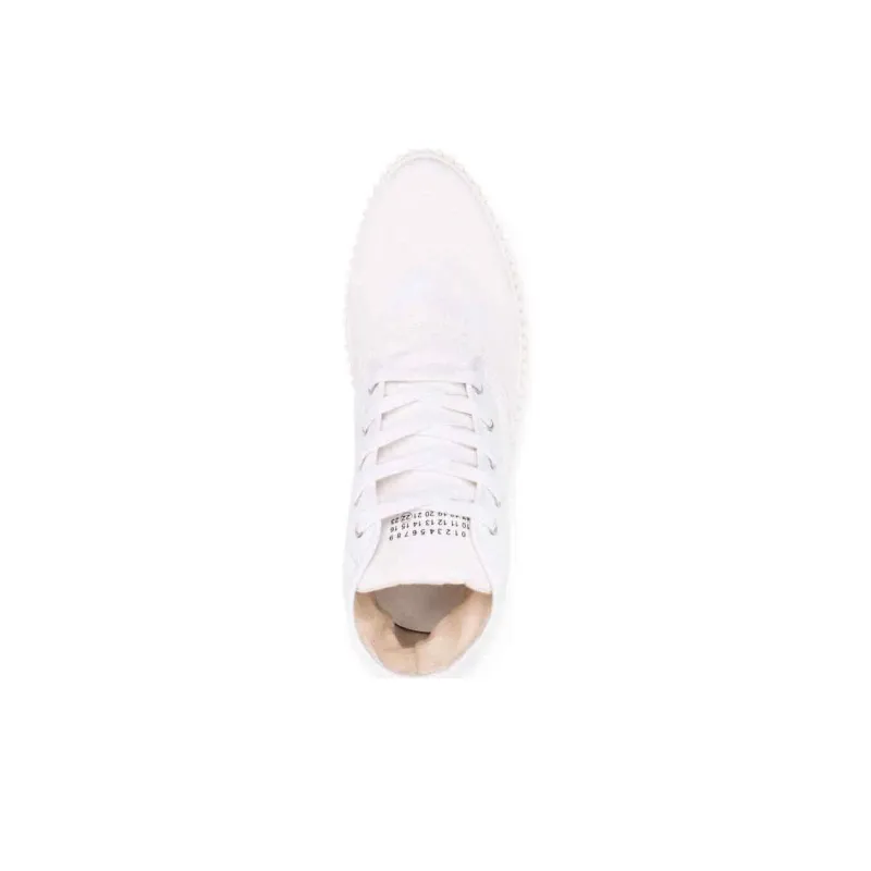 Maison Margiela High-top Cotton Sneakers-4