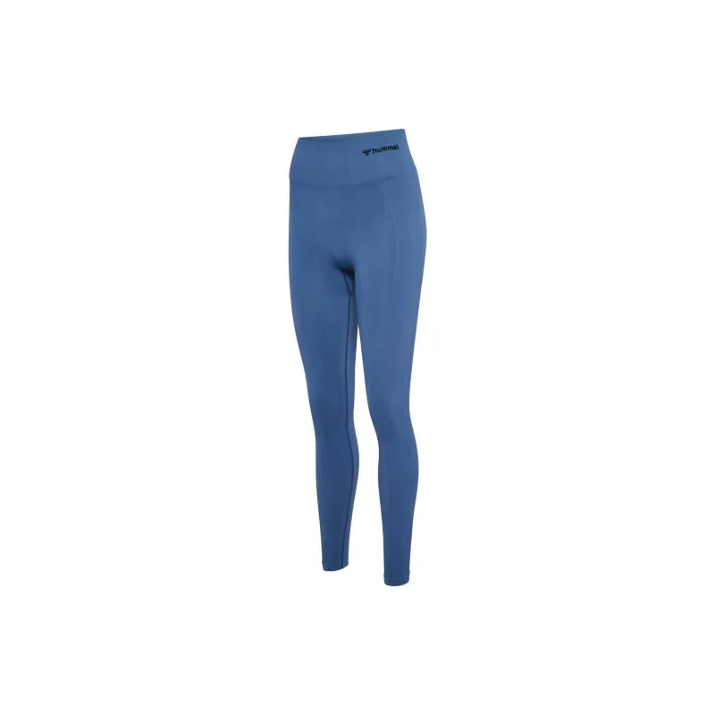 Hummel Seamless Tights Casual Pants Women's Light Blue Gray-2
