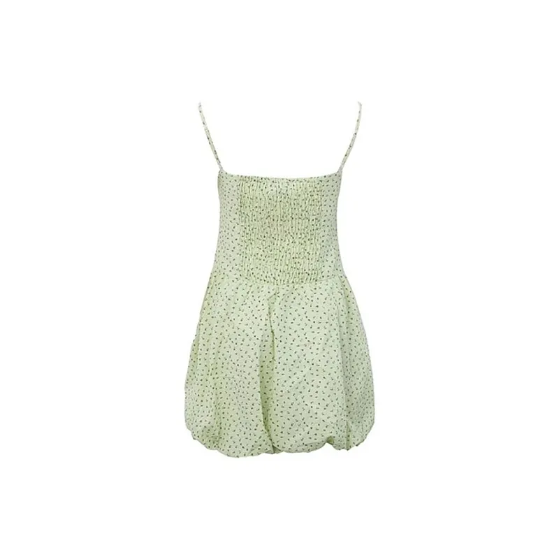 JOSR Slip Dresses Women's Green-1
