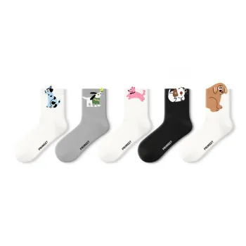 Primeet Mid Calf Socks Women's 5 Pack