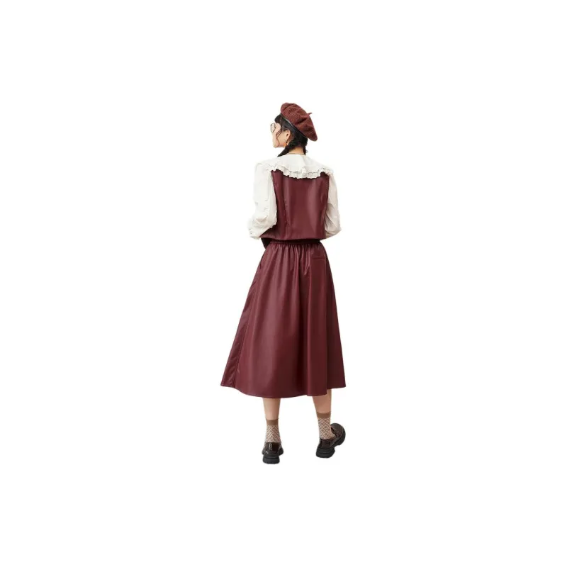 ZIHAN Casual Long Skirt Women's-4