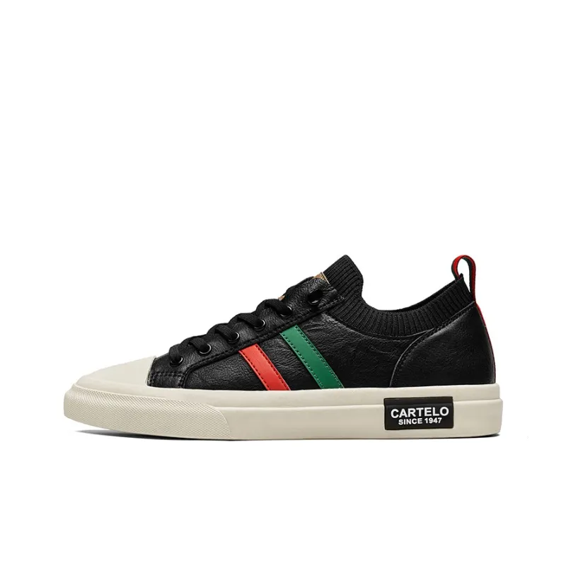 CARTELO Low-Top Skateboard Shoes Men's-0