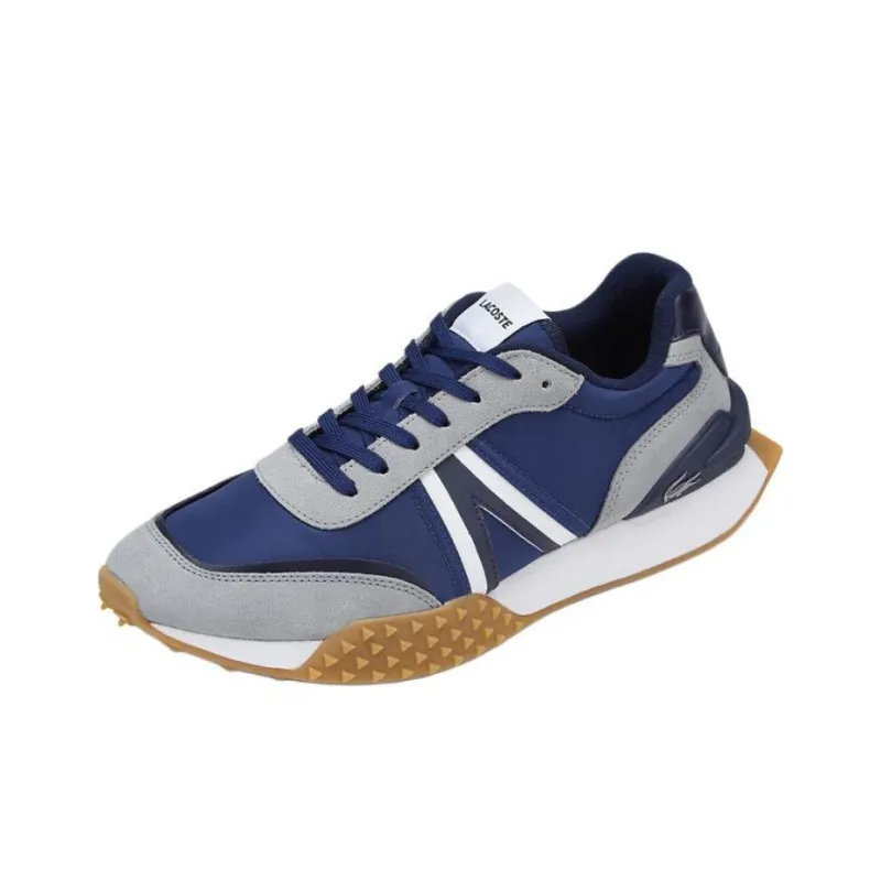 LACOSTE Low Top Casual Shoes Men's Blue-1
