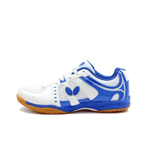 Butterfly LEZOLINE Training Shoes Unisex Low-Top White/Blue