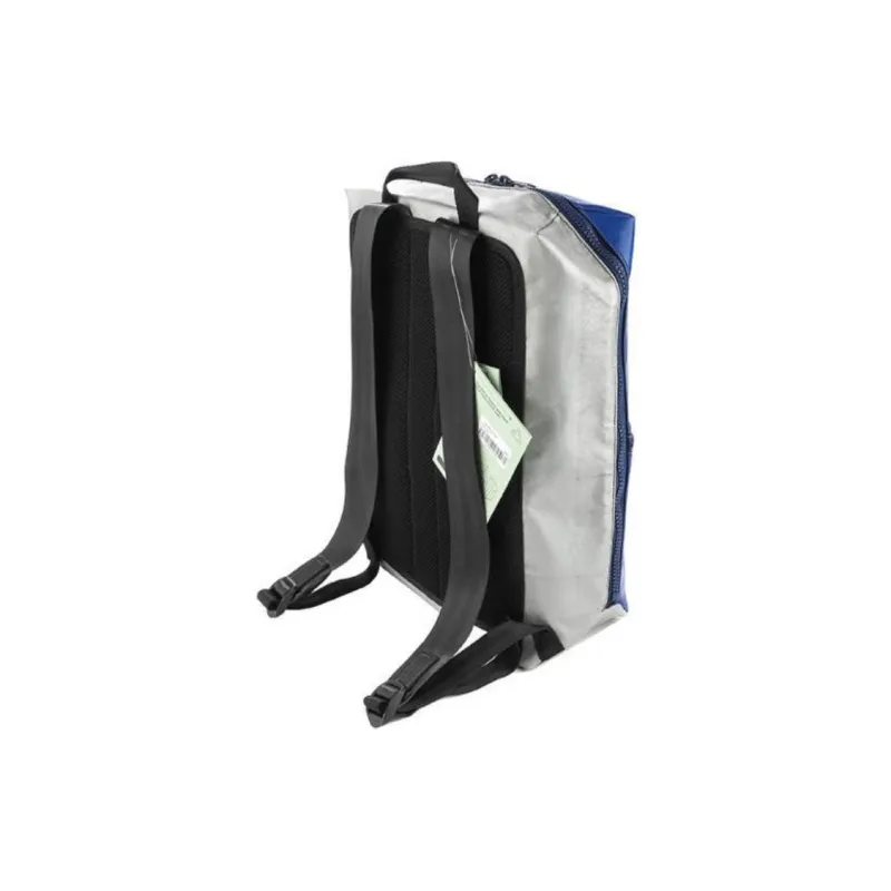 FREITAG Polyester Backpack Unisex Blue & White-2