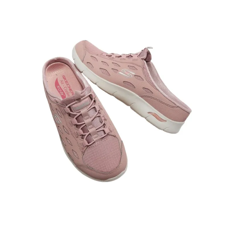 Skechers ARCH FIT REFINE Wear-Resistant Slip-Resistant Low-Top Casual Shoes Women's Rose Pink-2