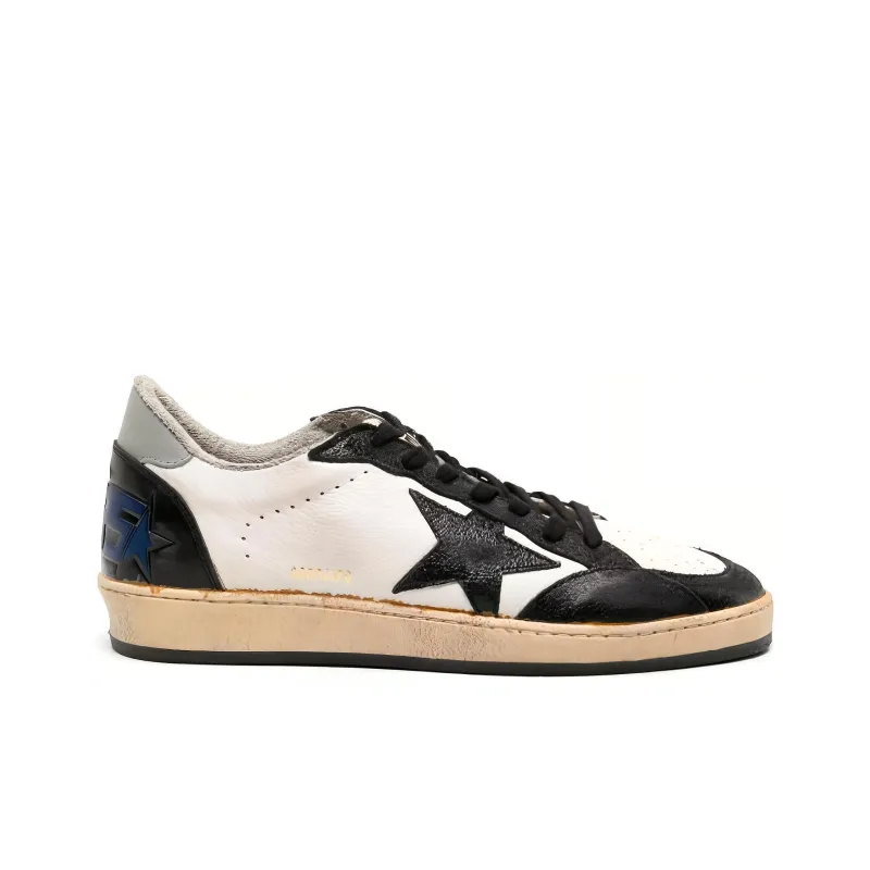 Golden Goose Ball Star Black White Royal-1