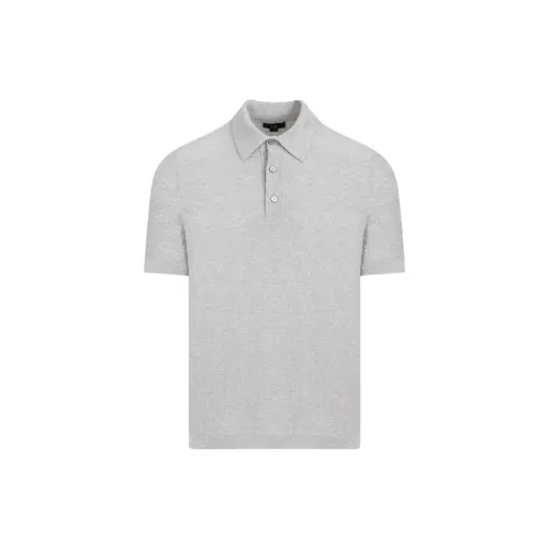 Dunhill Polo Shirts Men Gray