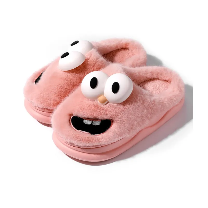 YUSHIPOLUO Wrap toe Slippers 3cm Unisex-15
