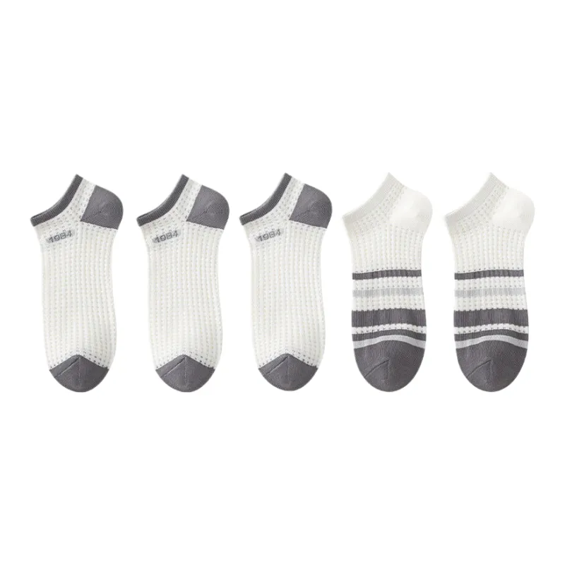 Lan Miao Ankle Socks Men's 5 Pack-8