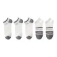 3 White 1984+2 White Gray Stripes