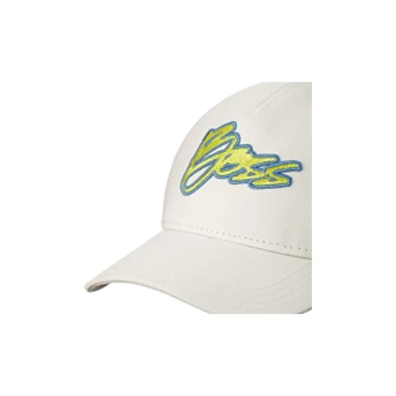 HUGO BOSS Cotton Baseball Caps Women's White-2