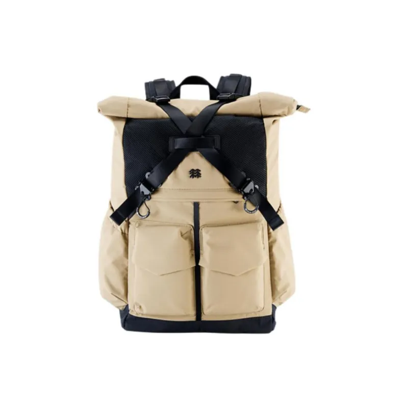 KOLON SPORT Fabric Backpack Regular Unisex Olive Green-0