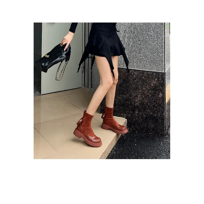 Wonderful Couple Ankle Boots 5cm-4