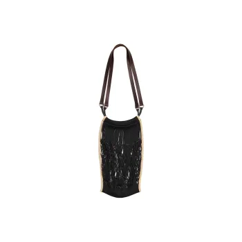 Lemaire Nylon Shoulder Bag, Crossbody Bag Medium Size Women's Black