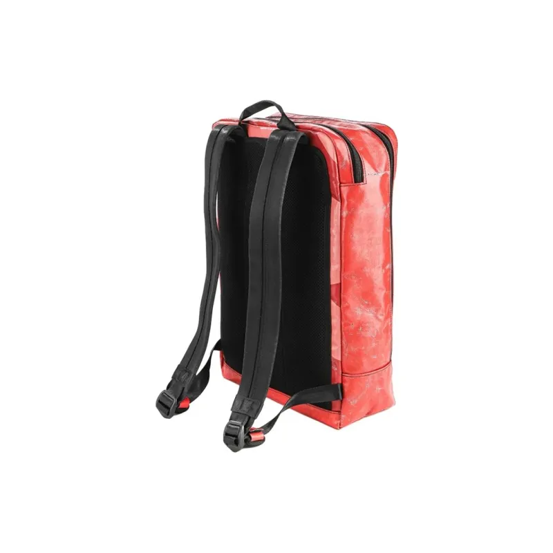FREITAG Polyester Backpack Unisex Red & White-2