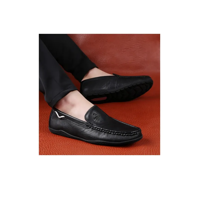 BECK Dress Shoes Men Low Top Brown, Black-5