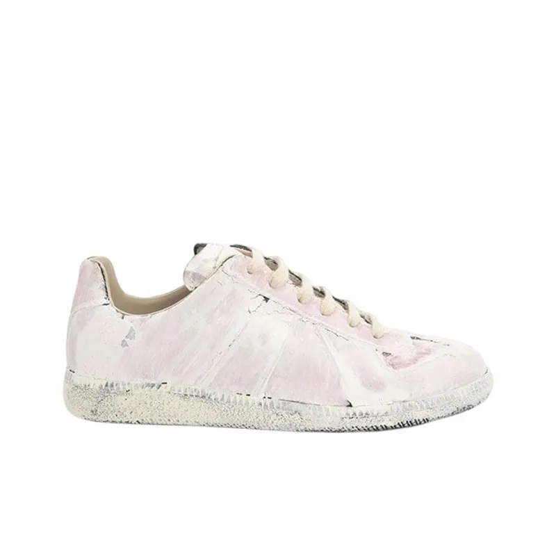 Maison Margiela Replica Low White Paint Women's-1