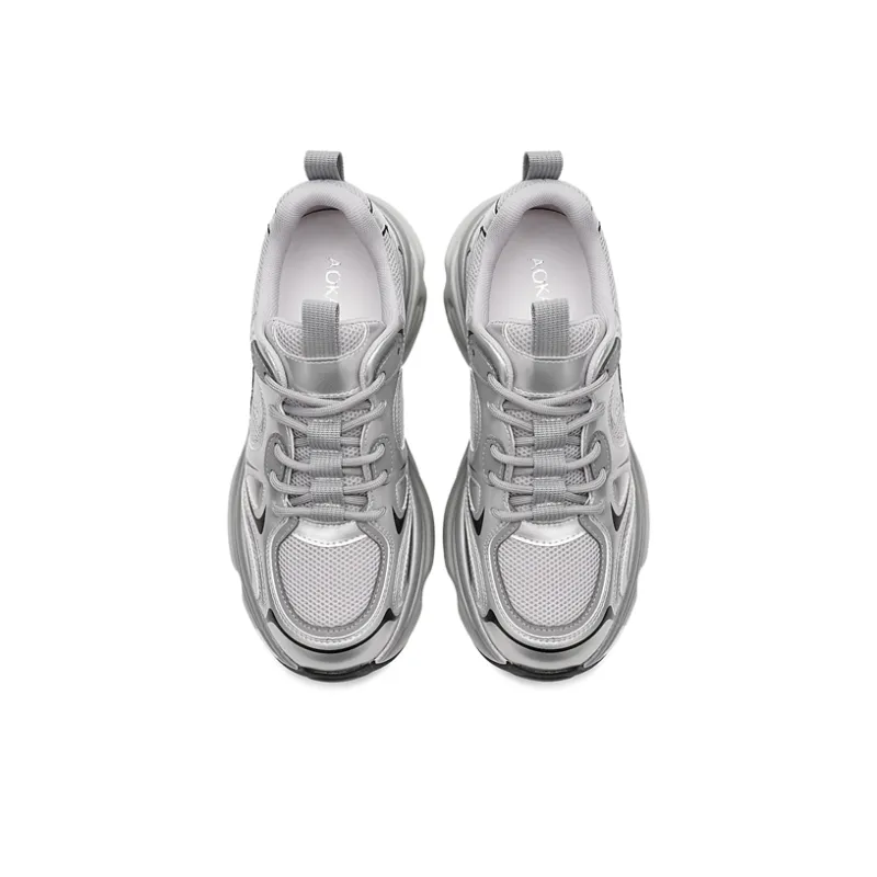 AOKANG Slip Resistant Low Top Chunky Sneakers Women's-4