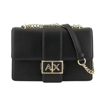 ARMANI EXCHANGEAE Polyester Shoulder Bag, Crossbody Bag Women's Black