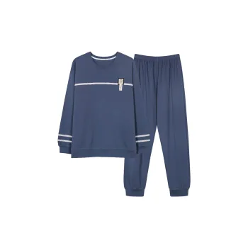 MADALLO Pajama Set Men's Royal Blue