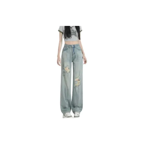 JASONWOOD Jeans Women's Nostalgic Color