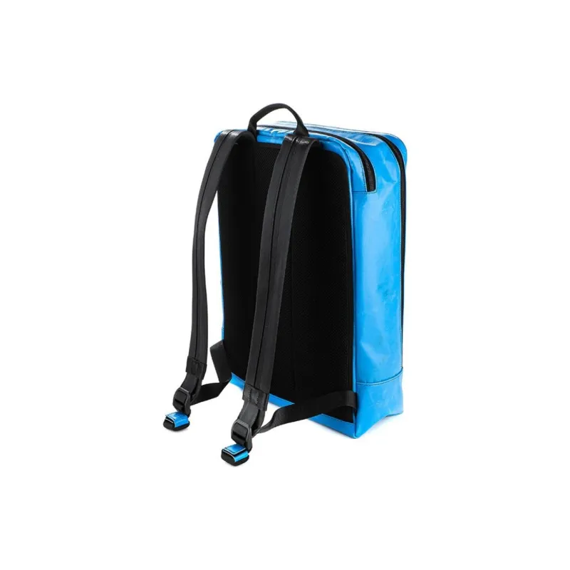 FREITAG Polyester Backpack Unisex Blue & White-2