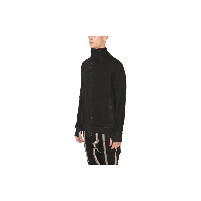 BORIS BIDJAN SABERI High neck Zipped Cotton Jacket-4