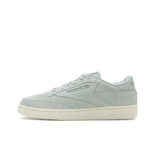 Reebok Club C Skateboard Shoes Women's Low-Top Light Green