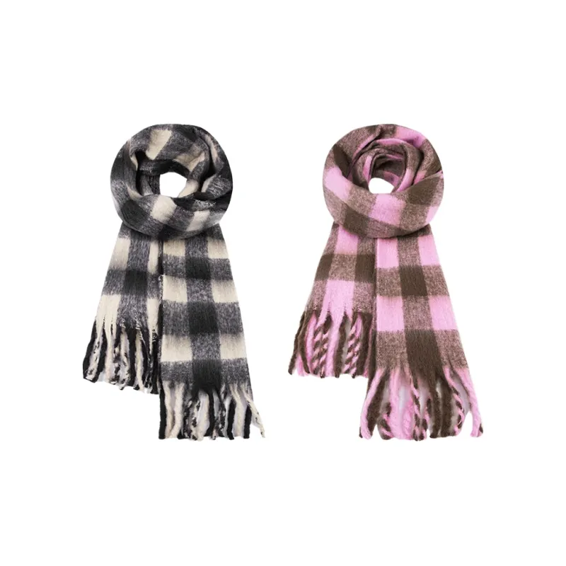 CARTELO Polyester Knit Scarves Unisex-5