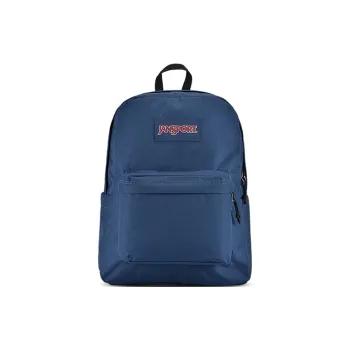 JanSport Polyester Backpack Medium Size Unisex Marine Blue