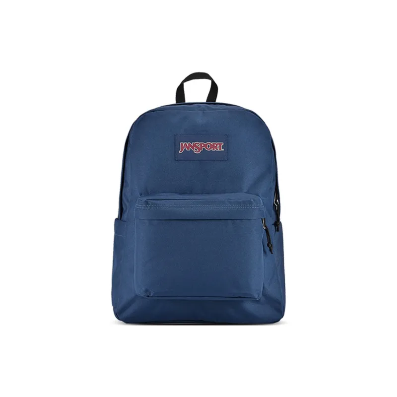 JanSport Polyester Backpack Medium Size Unisex Marine Blue-0