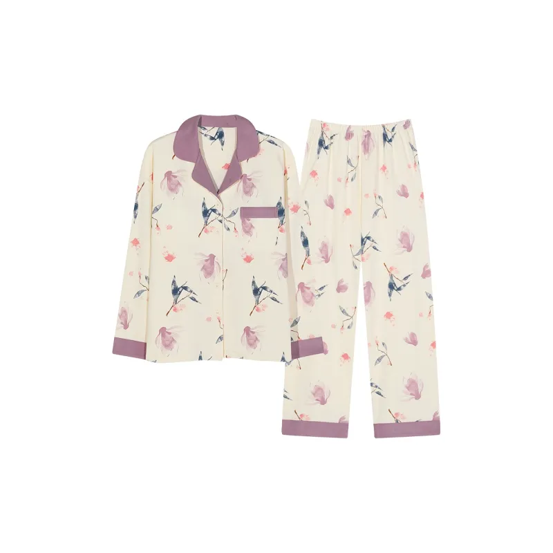 Follow The United States Pajama Set Women's Purple-0