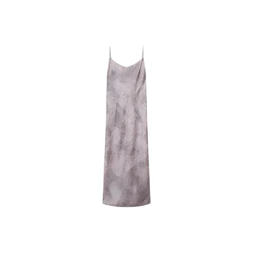 Massimo Dutti Slip Dresses Women's Purple