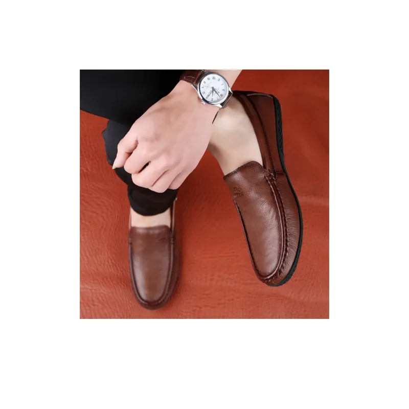 BECK Dress Shoes Men Low Top Brown, Black-17