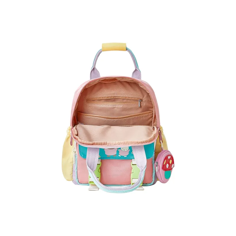Miffy Fabric Backpack Women's Purple Green/Pink Purple-5