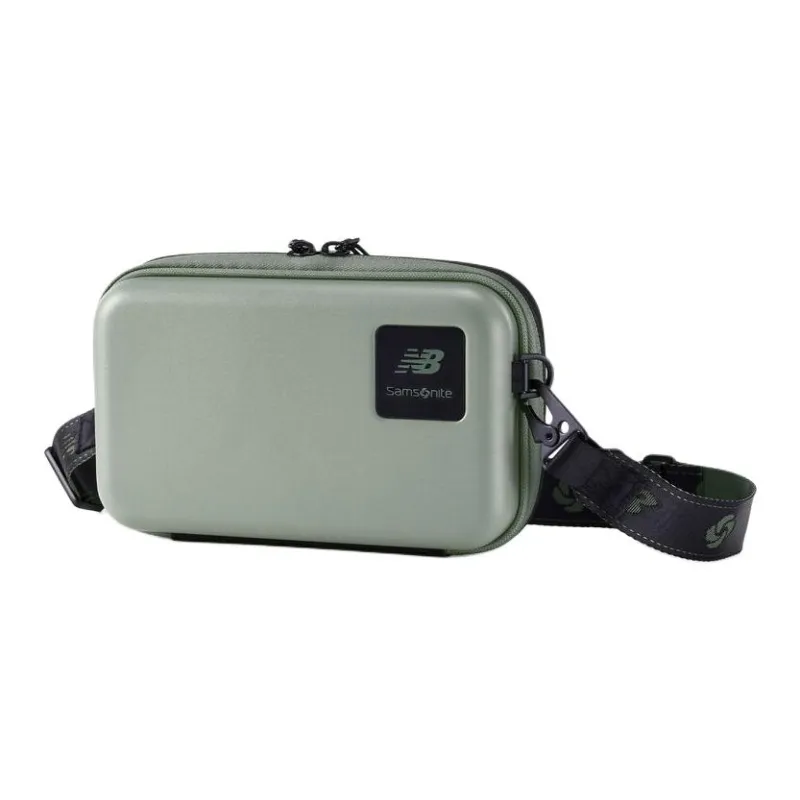 SAMSONITE New Balance Collaboration Polycarbonate Shoulder Bag Crossbody Bag Unisex Olive-1