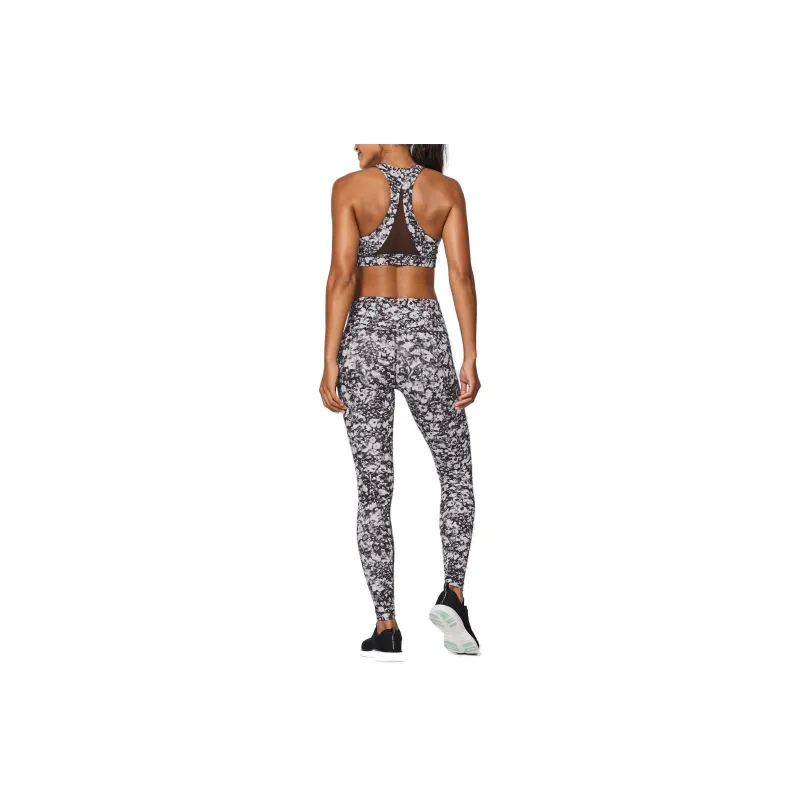 Lululemon Wunder Under Athletic Trousers Women's Black And White Print-1
