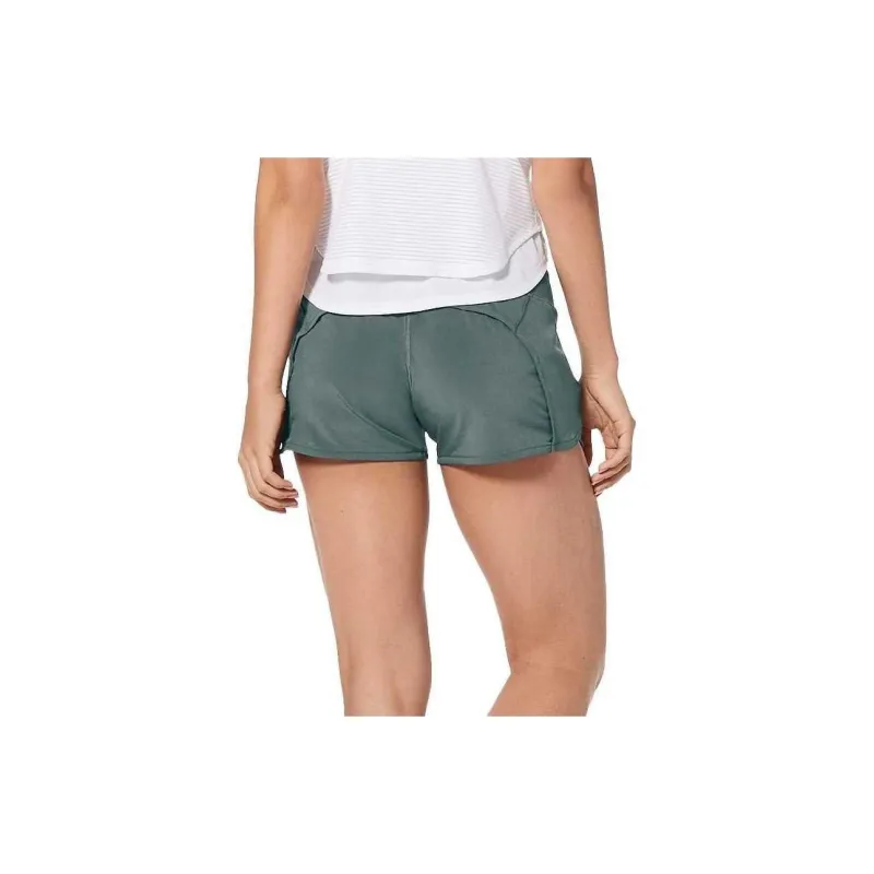 Lululemon Run Times Sports Shorts Women's Gray Lake Green-1