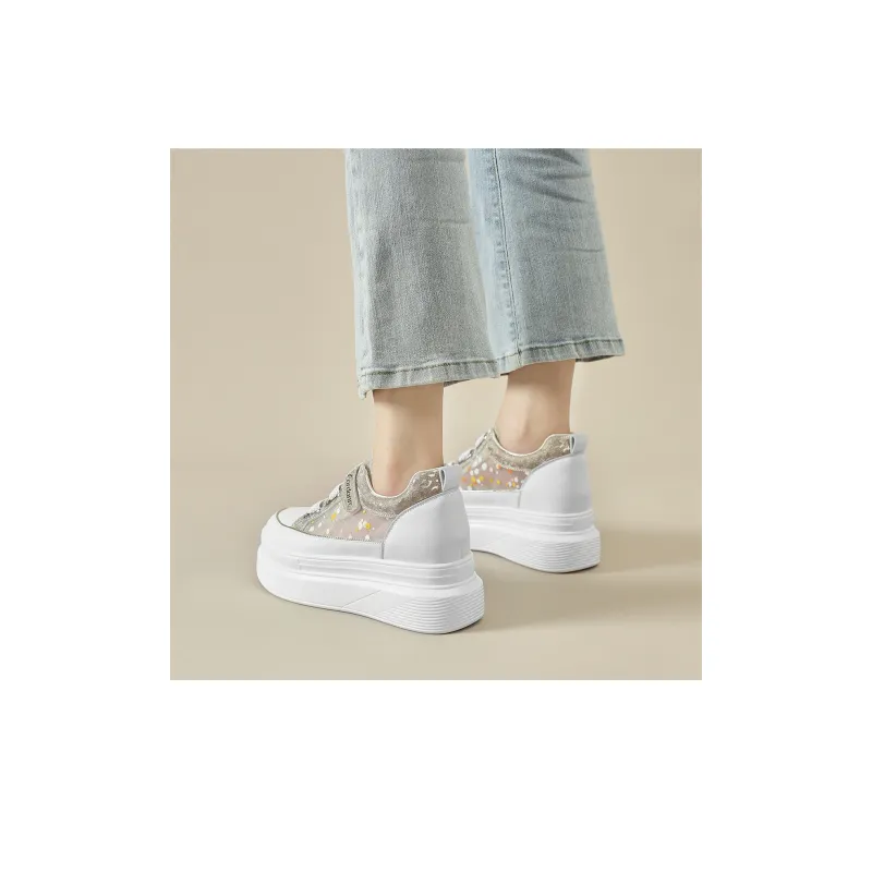 CARDANRO Low Top Slip on Hook and Loop Skateboard Shoes Women's-13