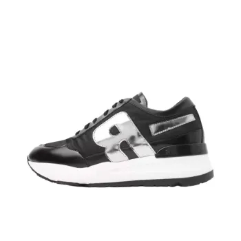 RUCOLINE R-Evolve Low-Top Casual Shoes Men's Black Silver