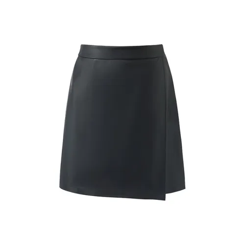 GOELIA Casual Short Skirts Women's Black