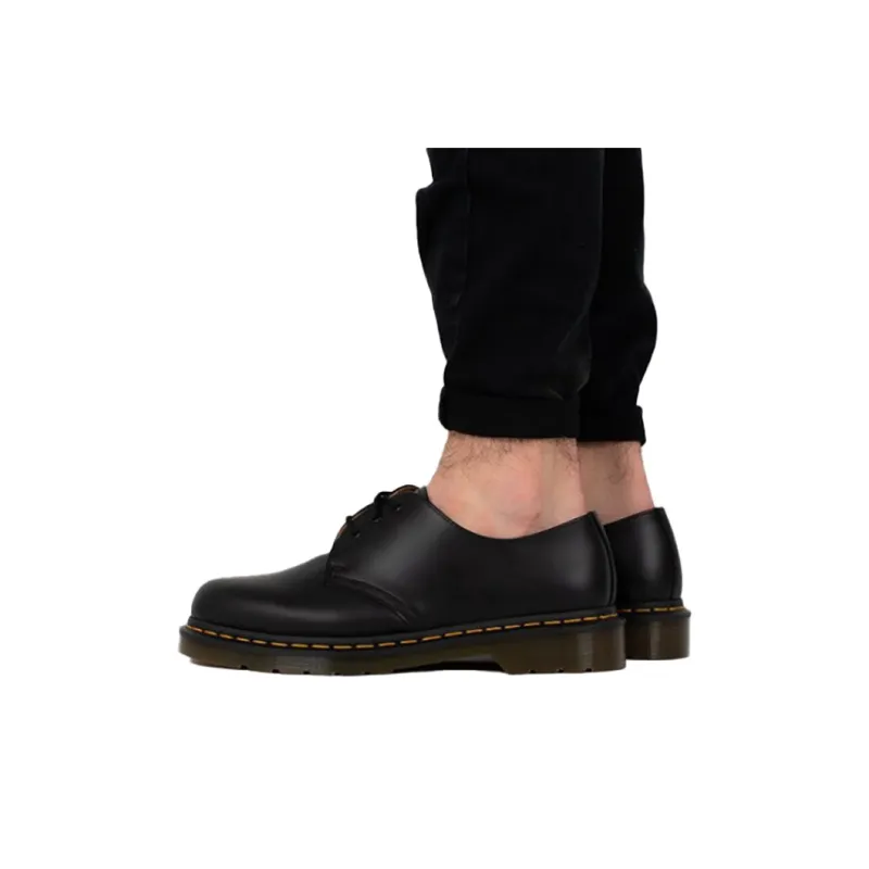 Dr.Martens 1461 Durable Breathable Low Top Casual Shoes Unisex Black-4