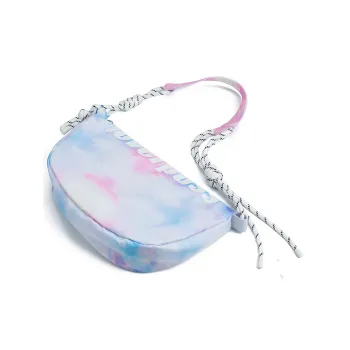 LOVERPUSS Polyester Shoulder Bag Unisex Dazzling White
